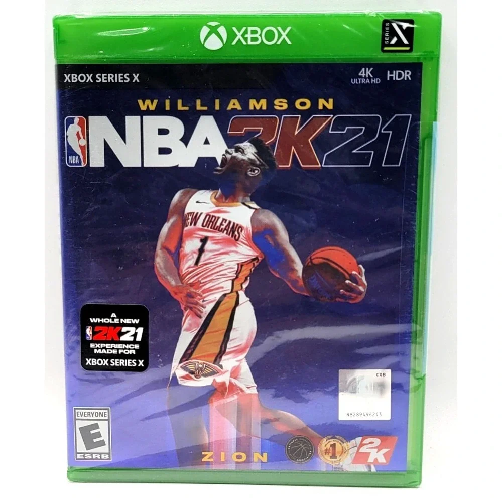 NBA 2K21 Zion Williamson for Microsoft Xbox Series X FACTORY SEALED NEW